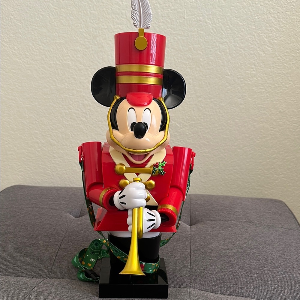Disney Mickey Mouse Holiday Nutcracker popcorn bucket